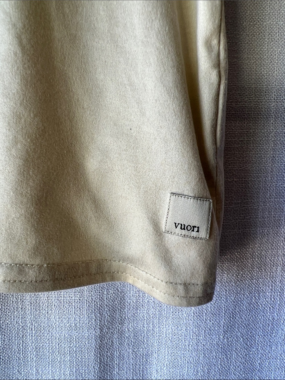 Vuori Women's Tank Top in Ivory/Cream - Picture 2 of 4